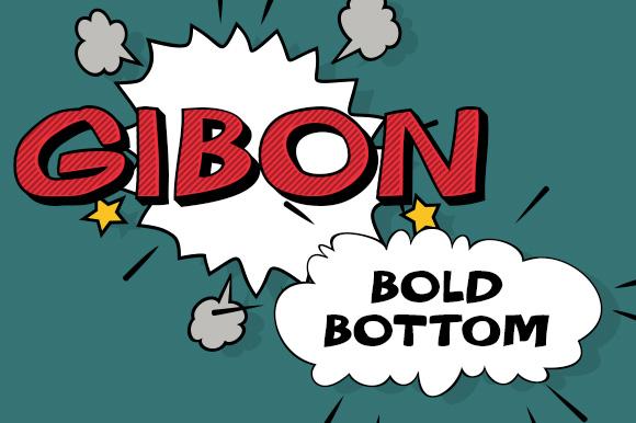 Gibon Bold Bottom Font