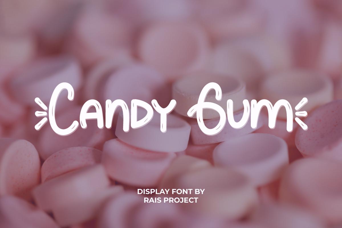 Candy Gum Font