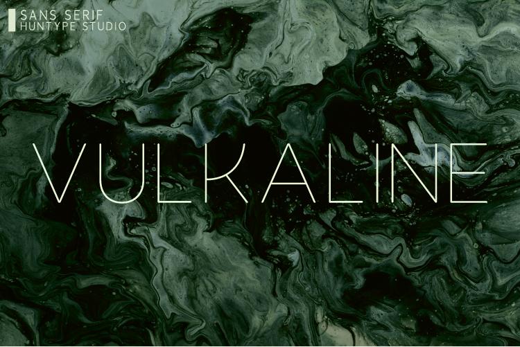 Vulkaline Font