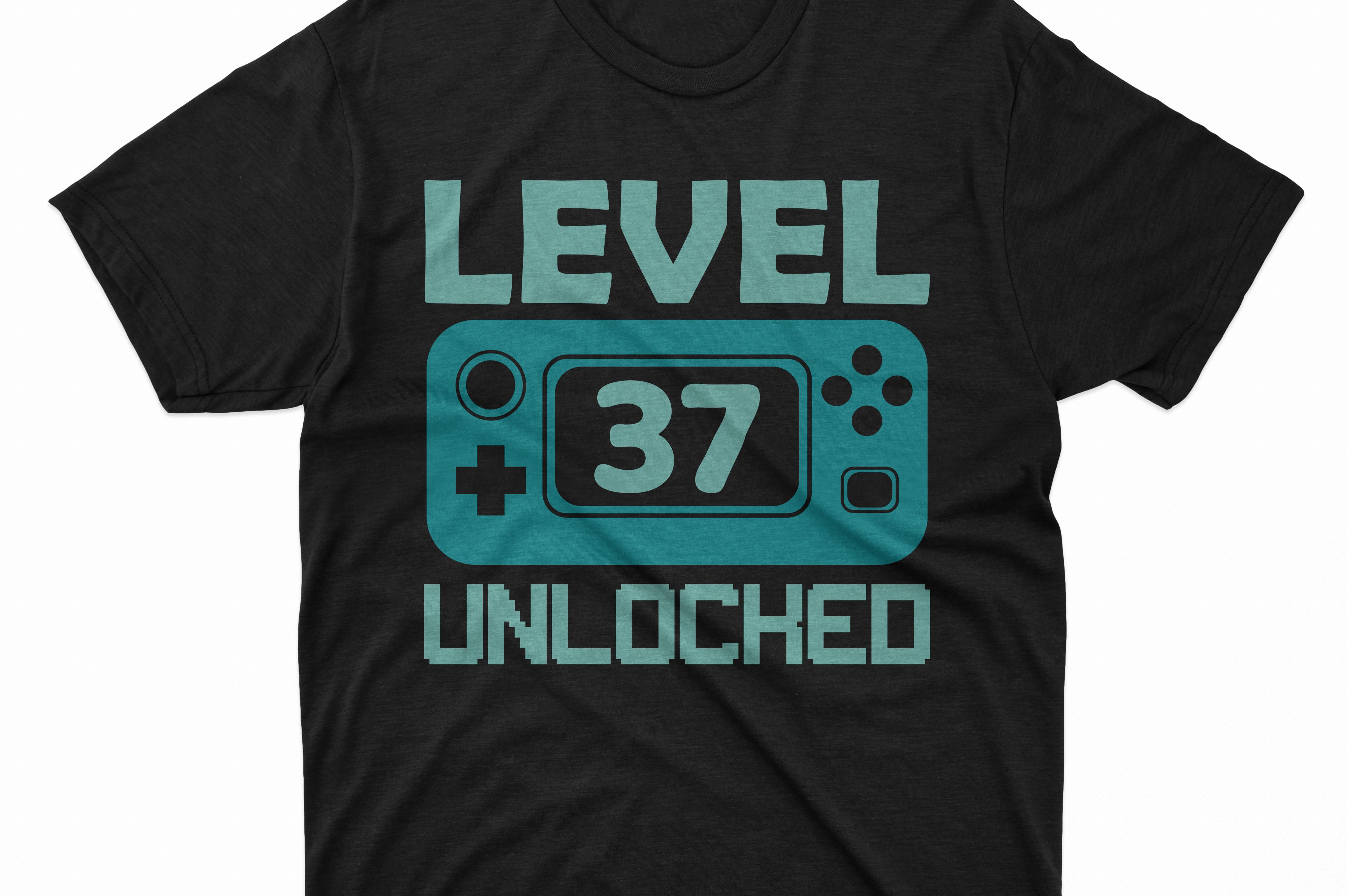 Level 37 Unlocked Gaming Shirt