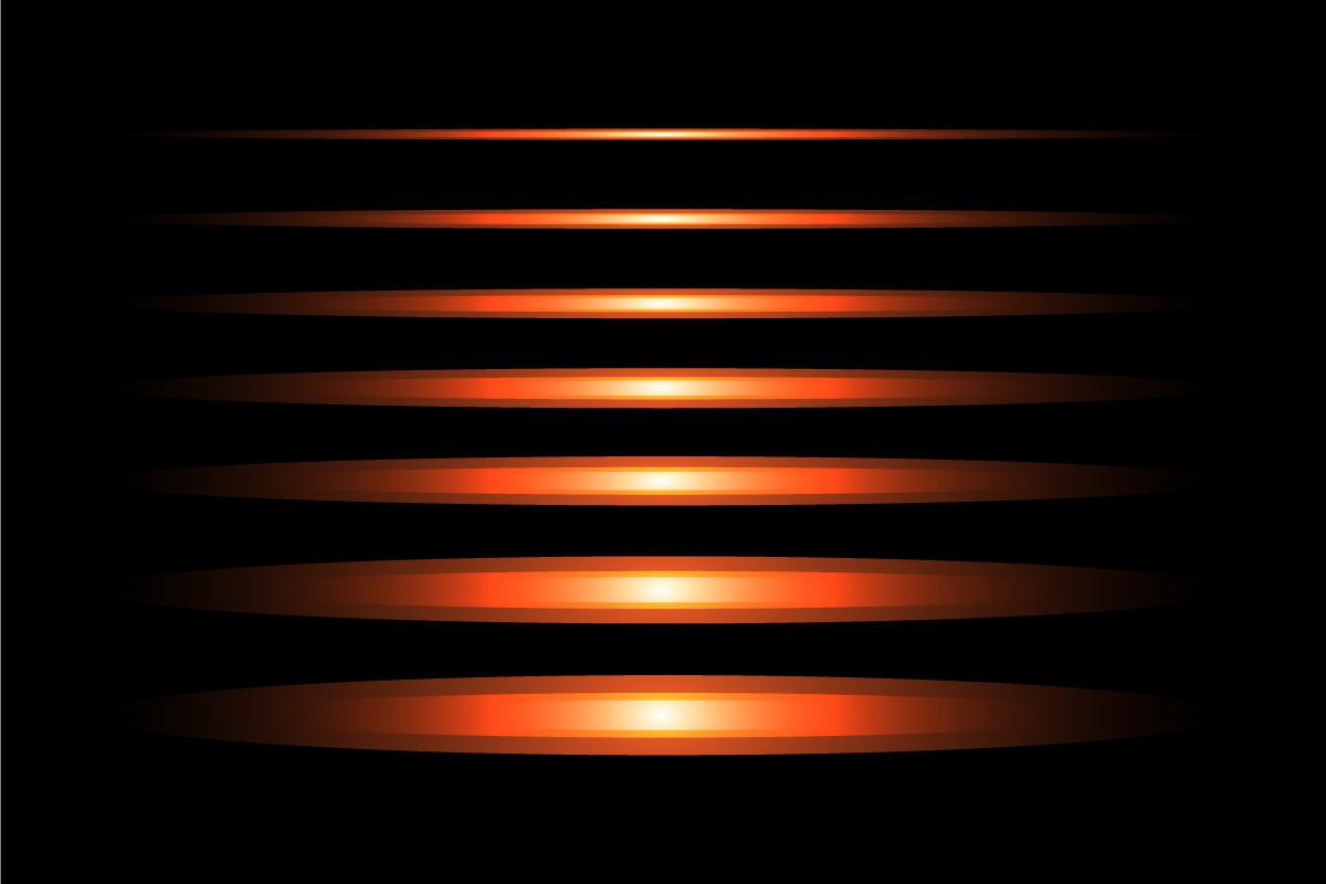 Abstract Custom Lens Flare Pack Design