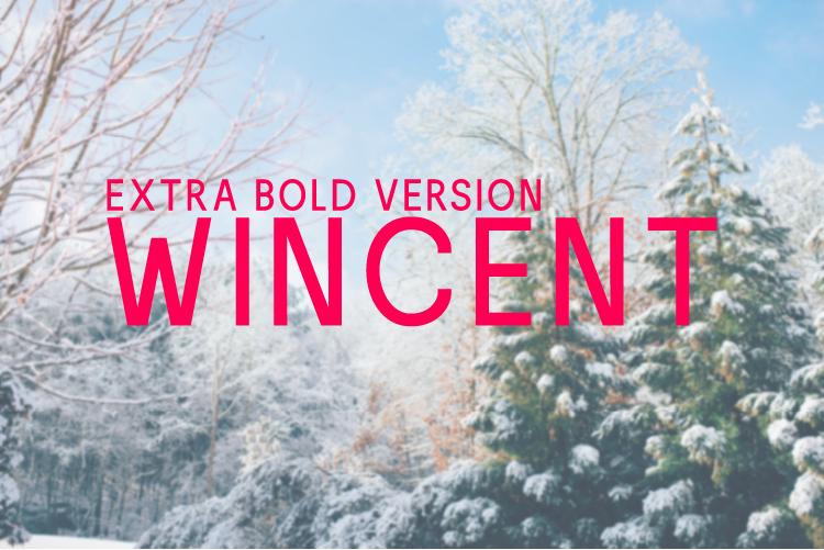 Wincent Extra Bold Font