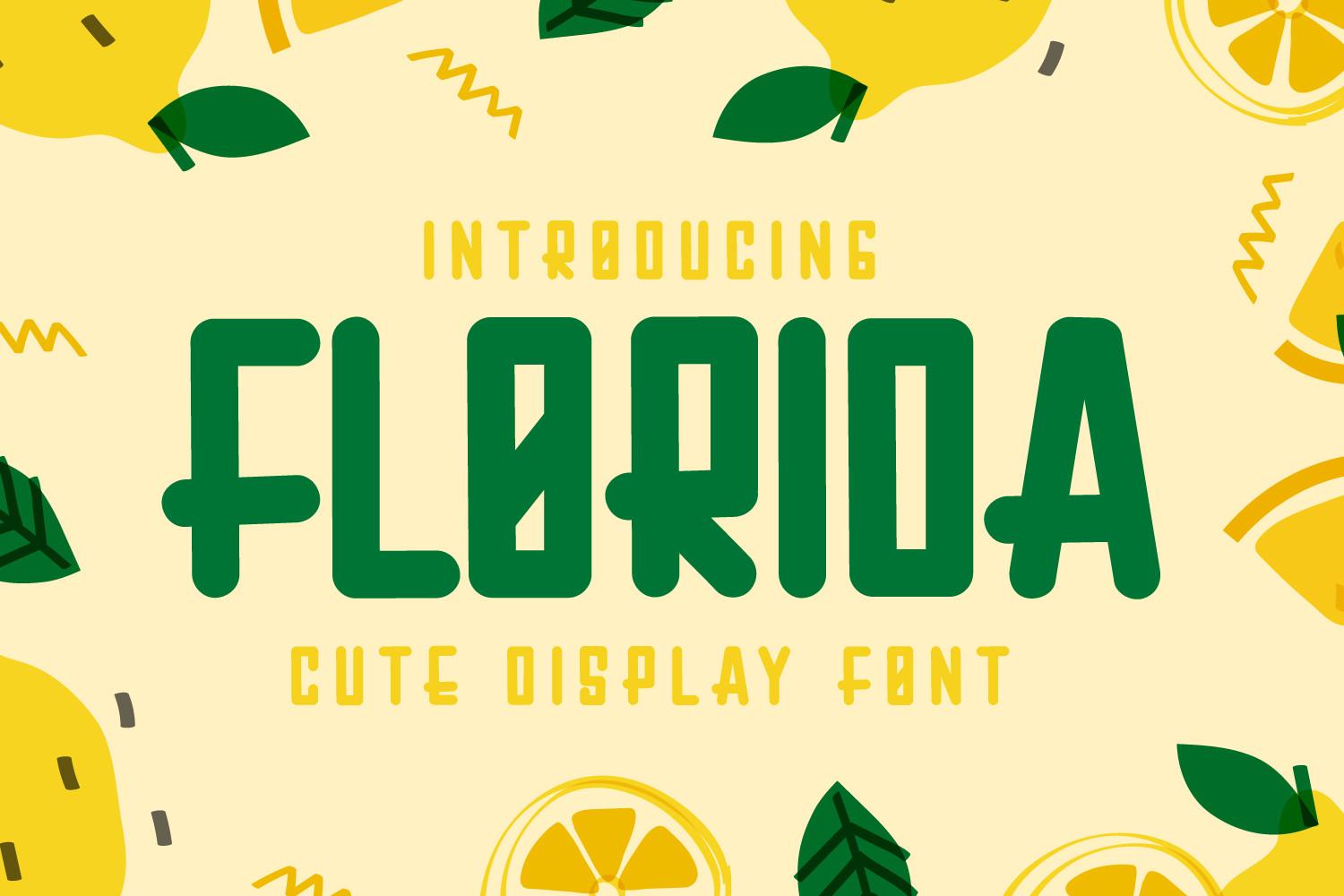 Florida Font