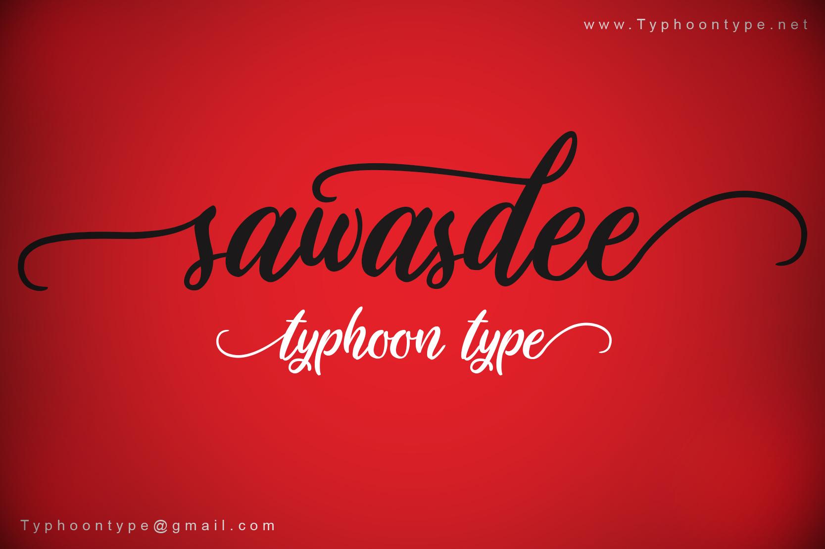 Sawasdee Font