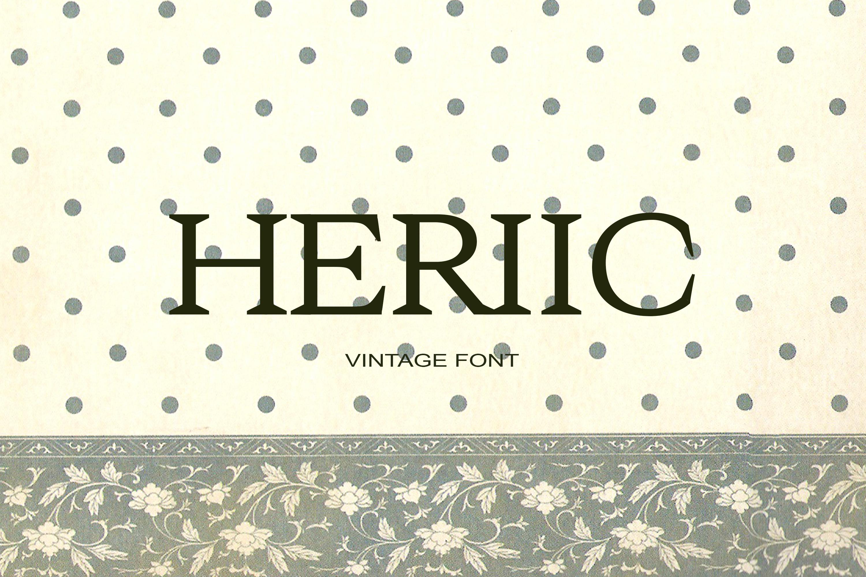 Heriic Font