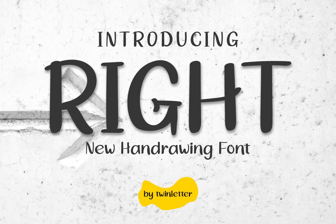 Right Font