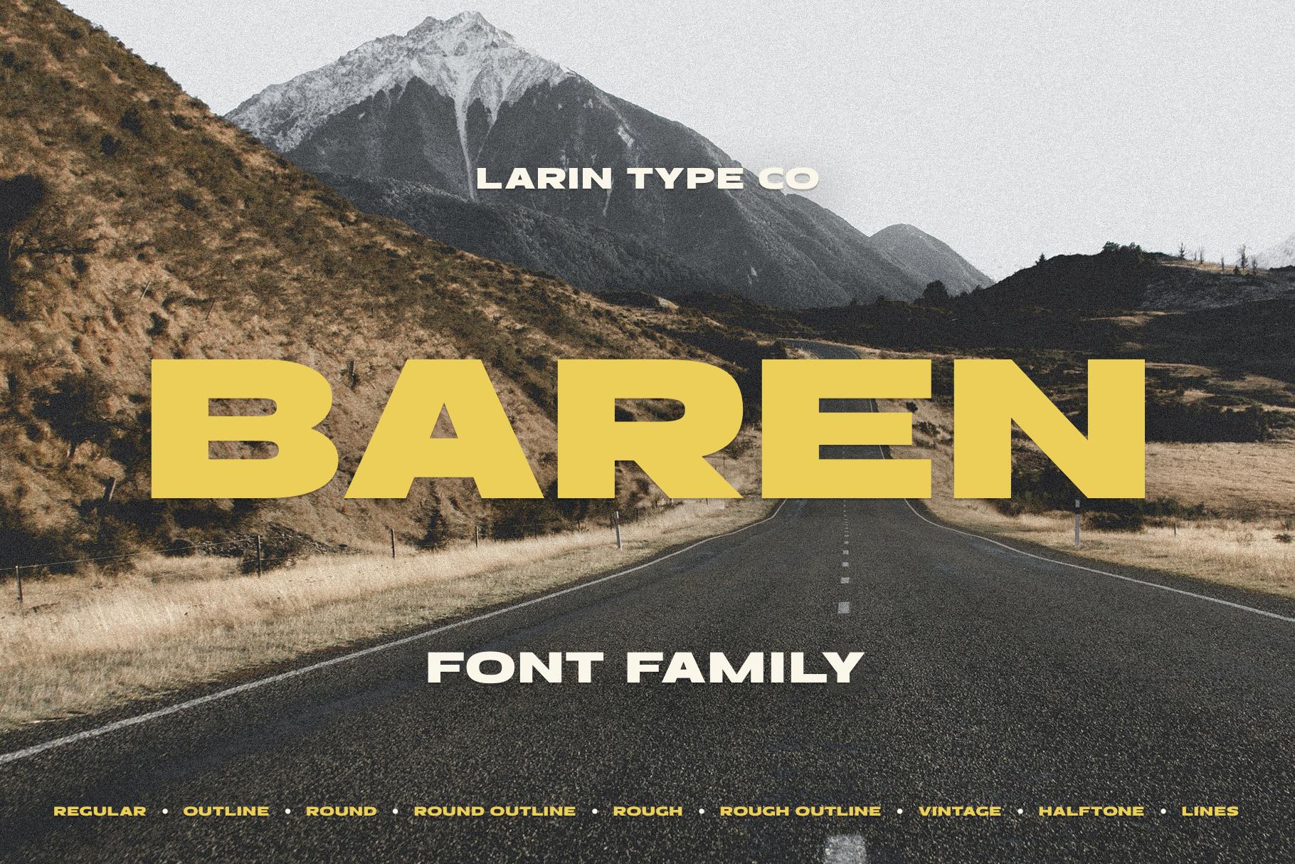 Baren Font