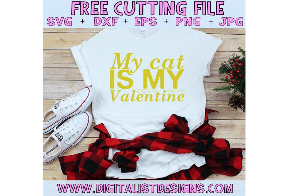Anti Valentine's Day Svg Design, My Cat