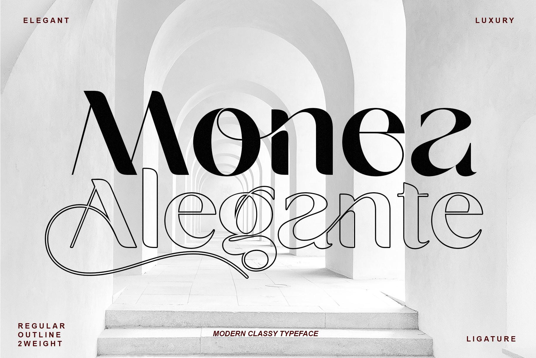 Monea Alegante Font