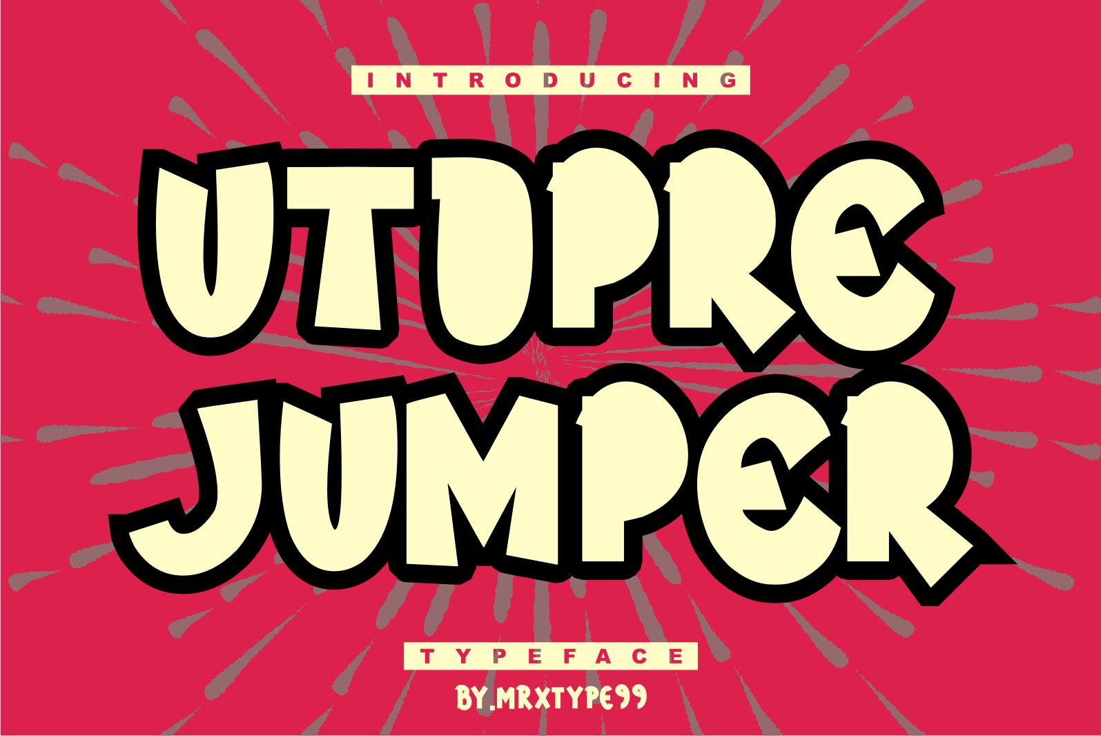 Utopre Jumper Font