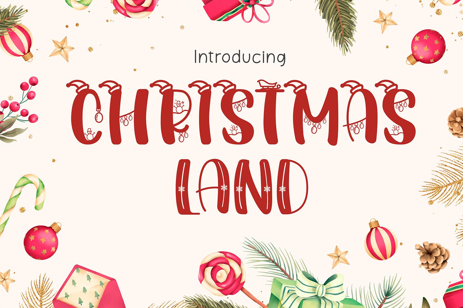 Christmas Land Font