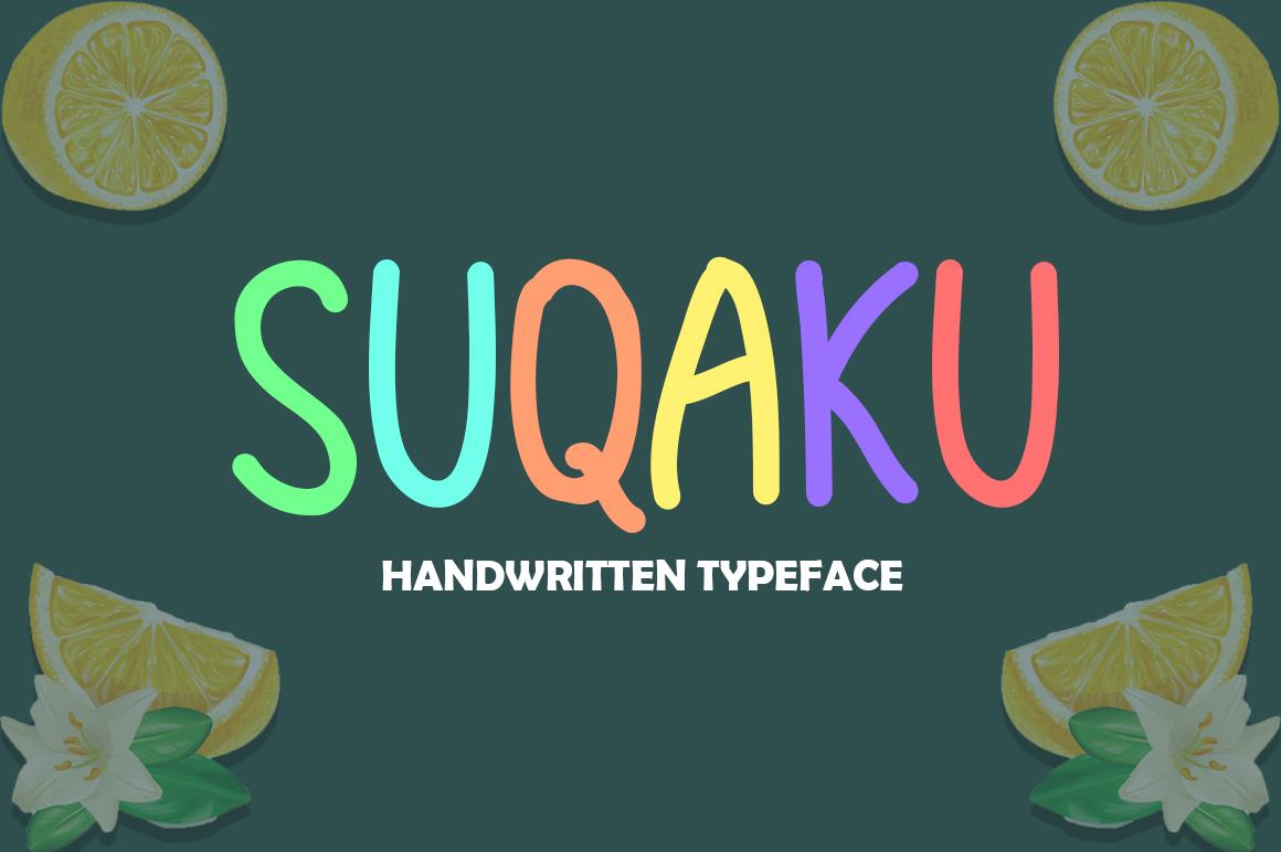Suqaku Font