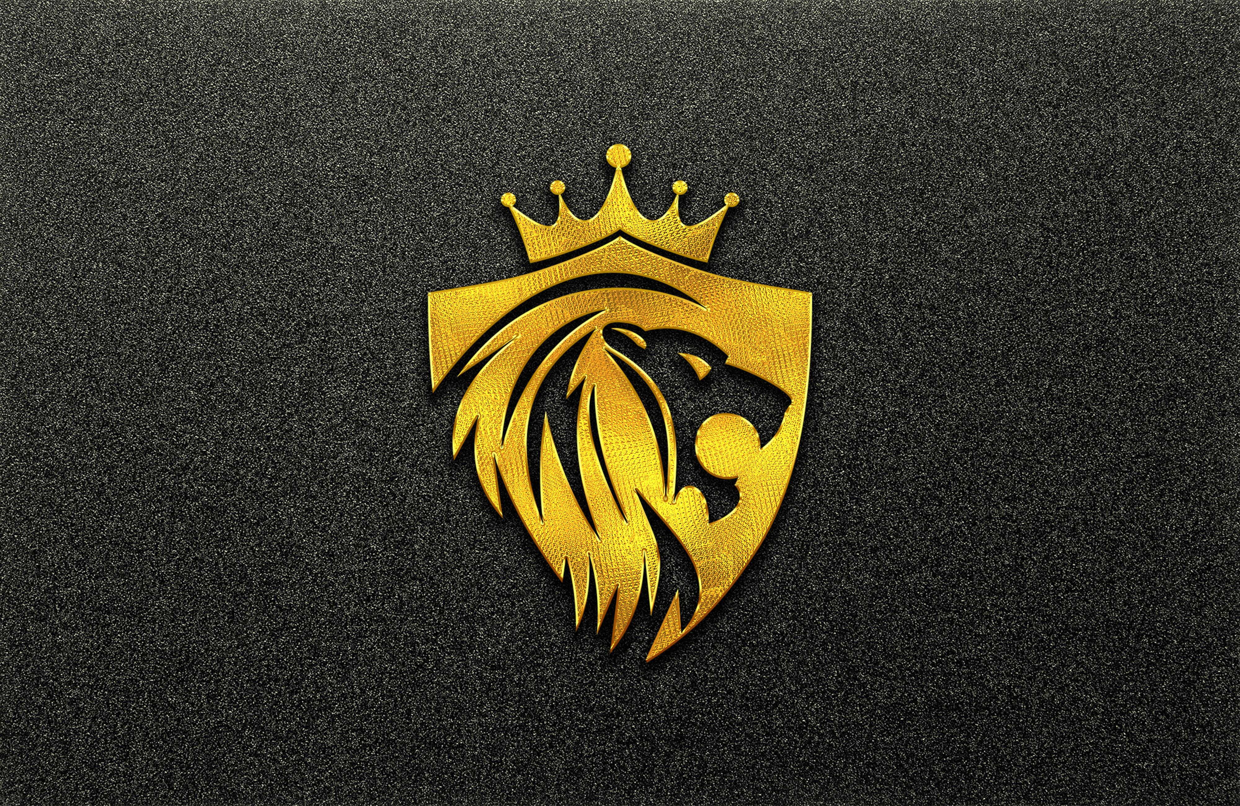 3d Realistic Logo Mockup PSD