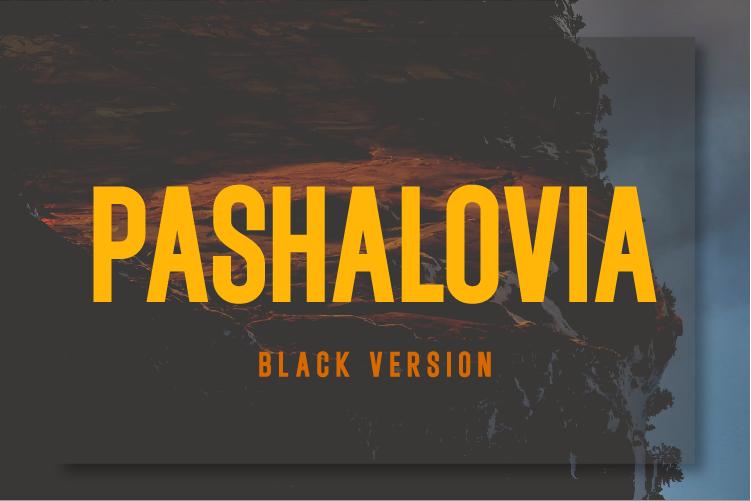 Pashalovia Black Font