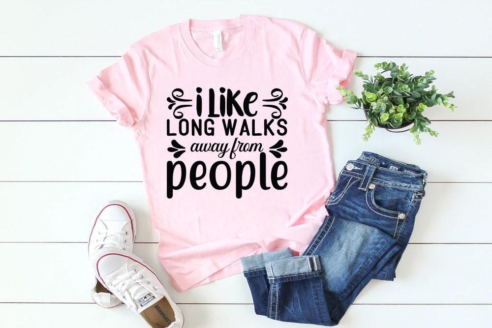 Sassy Svg Design, I Like Long Walks Away