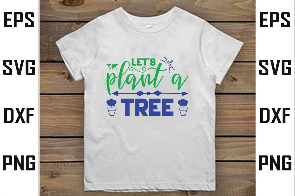 Earth Day     Svg  Design, Let’s Plant a