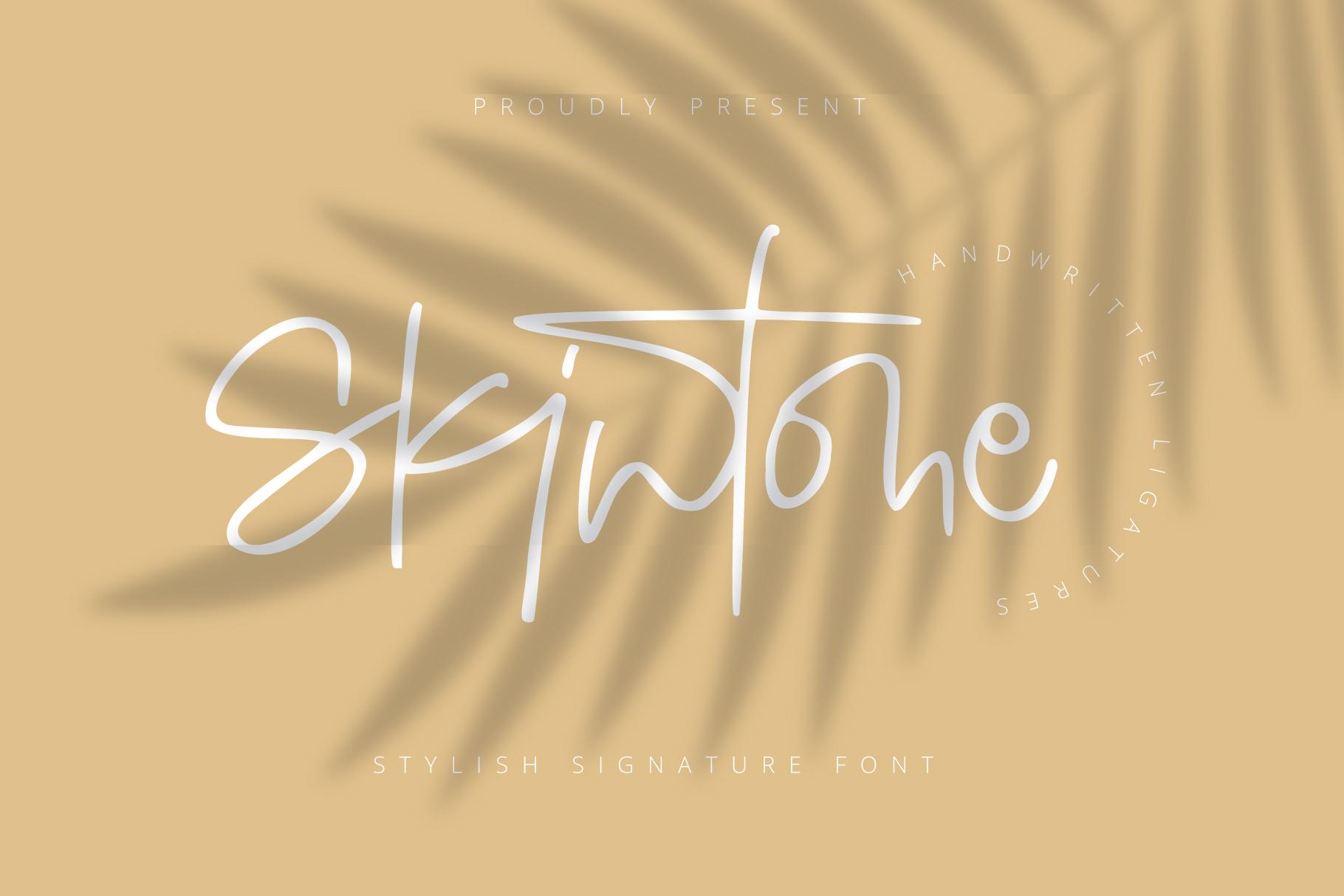 Skintone Font
