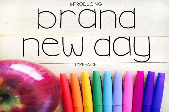 Brand New Day Font