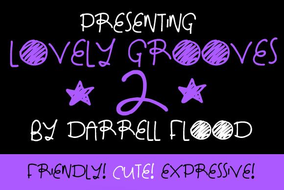 Lovely Grooves 2 Font