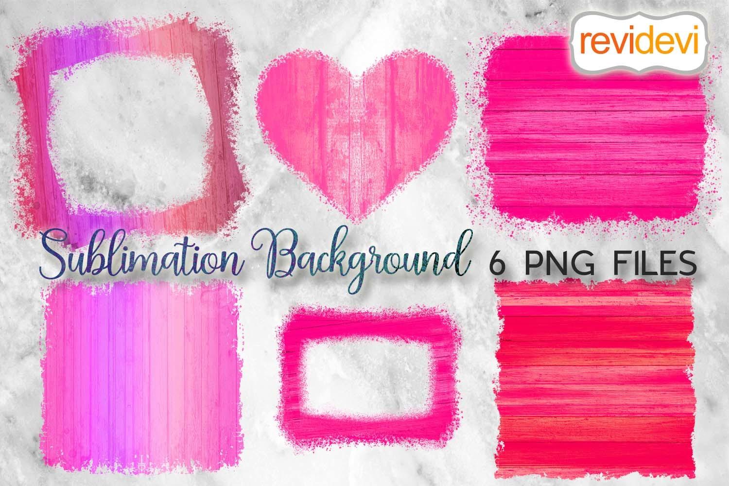 Valentine's Day Sublimation Backgrounds