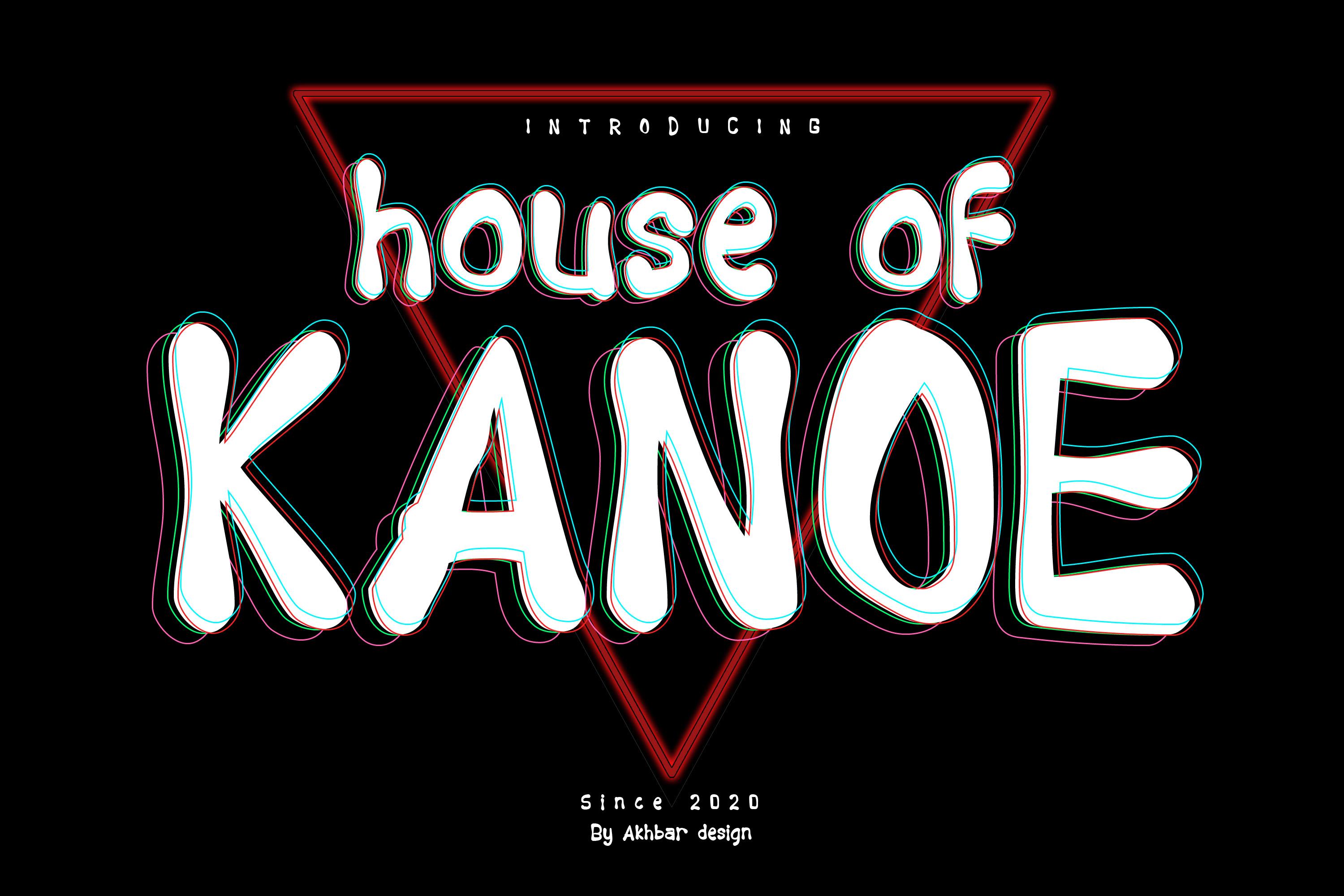 House of Kanoe Font