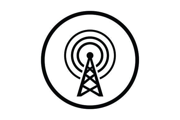Comunication Tower Signal Icon