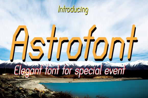 Astro Font