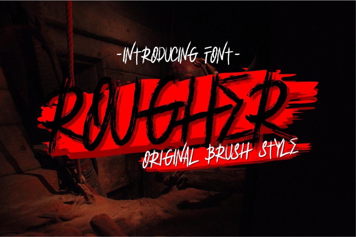 Rougher Font