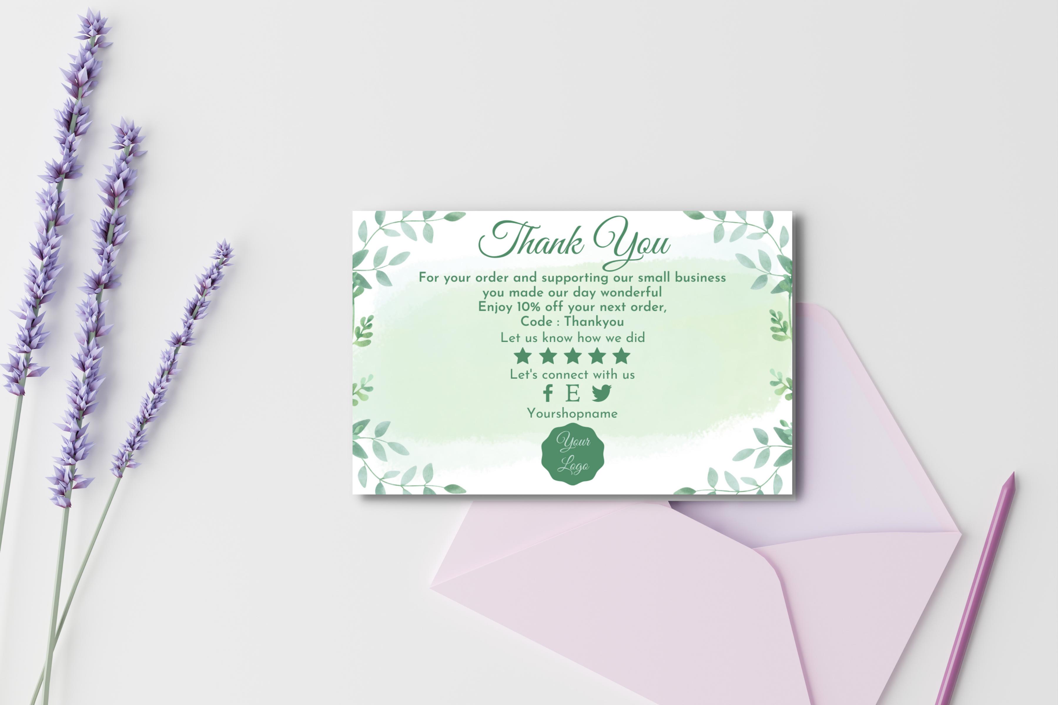 Canva Thank You Card Template 48