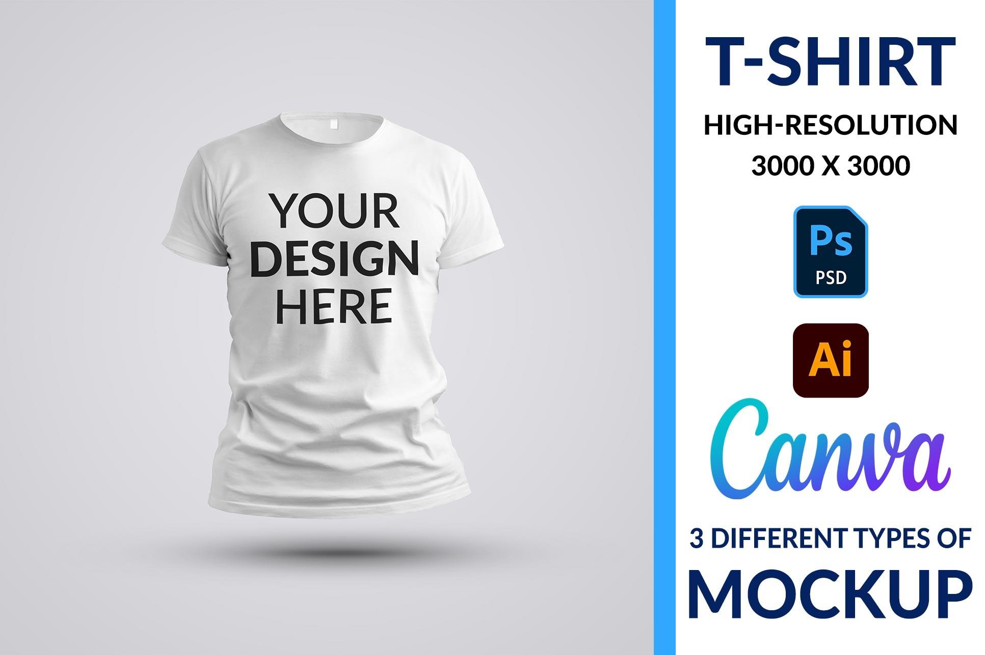 Unisex Tee Shirt T-Shirt Design Template