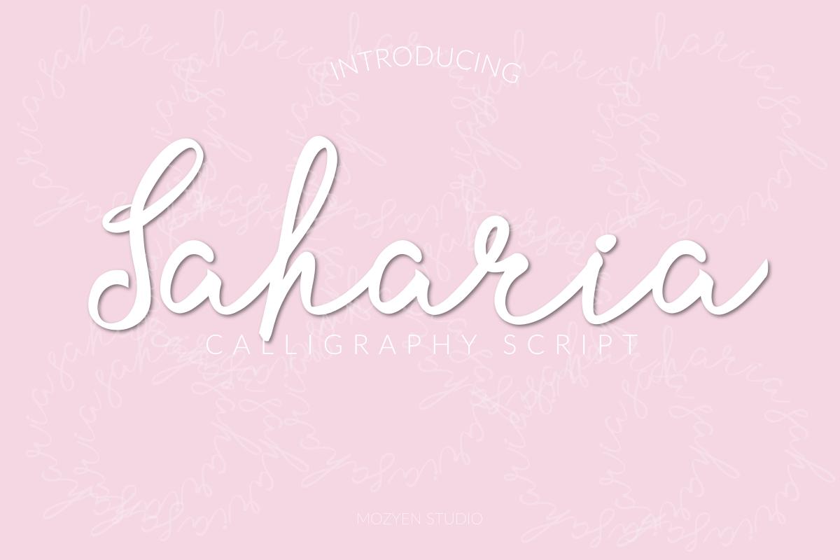 Saharia Font