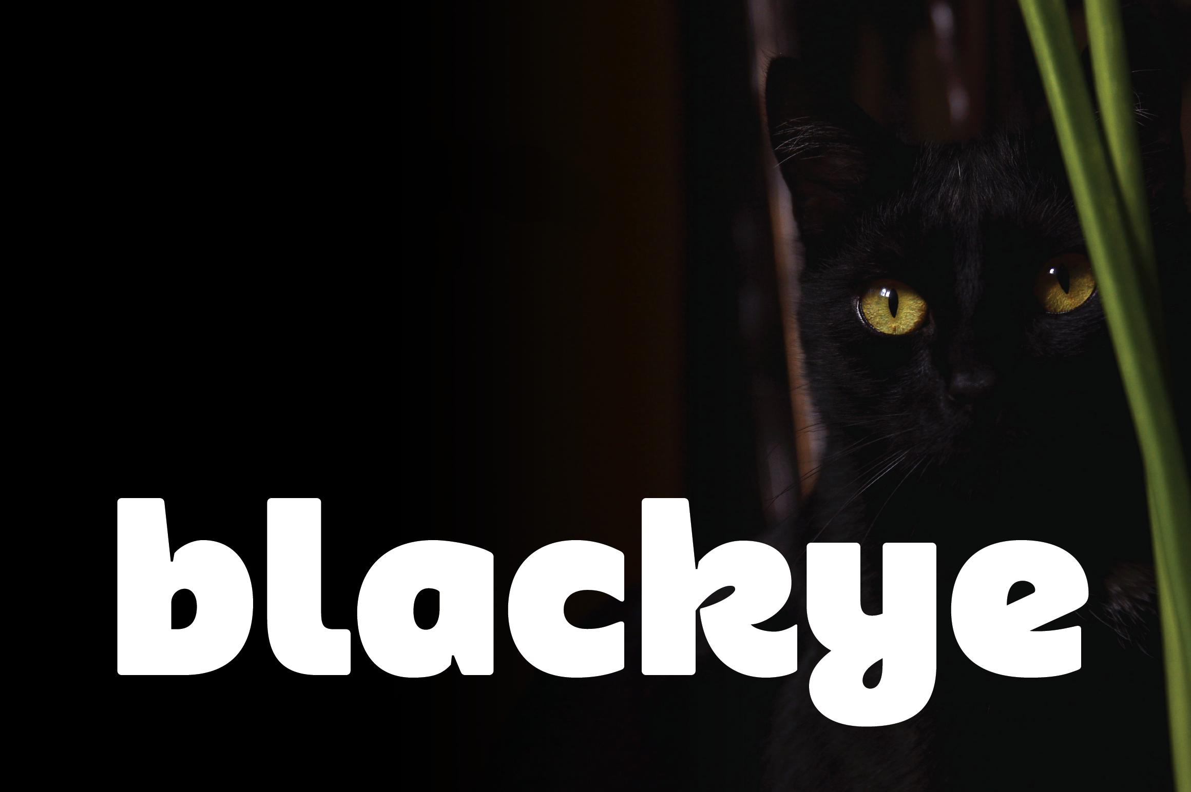 Blackye Font