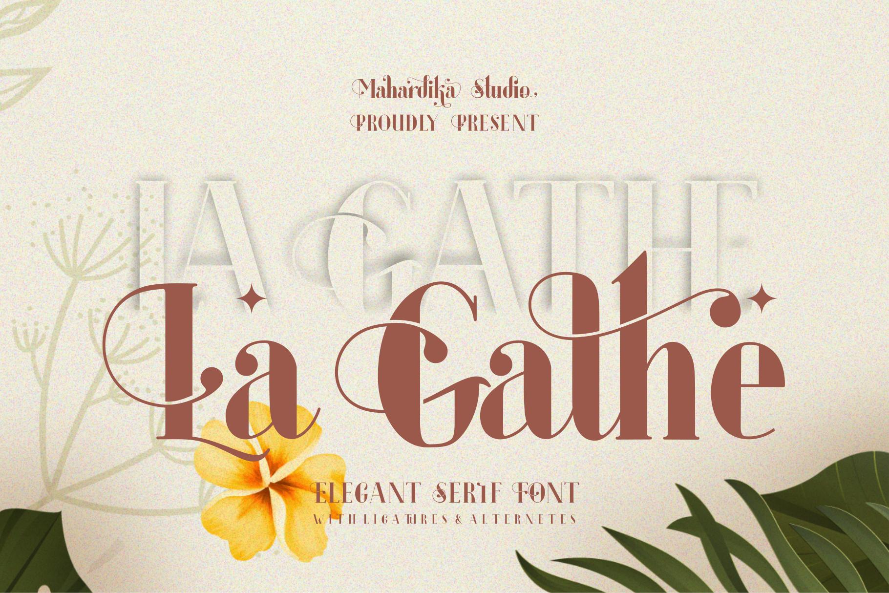 La Gathe Font