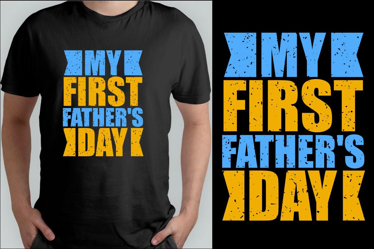 Dad Typography T-Shirt Design