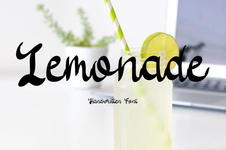Lemonade Font