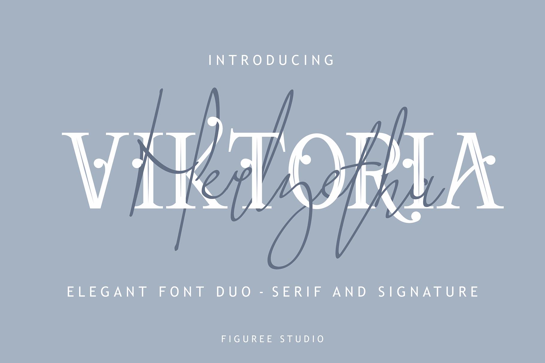 Viktoria Duo Font