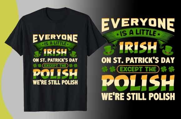 St. Patrick’s T Shirt Design