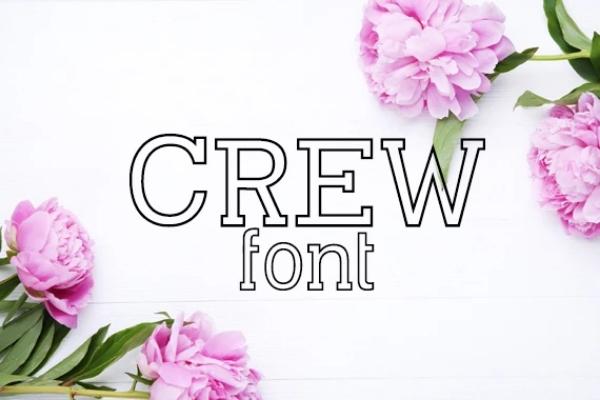 Crew Font
