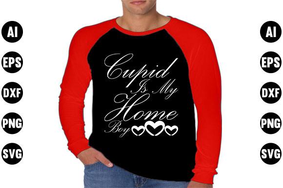 Valentine's Day  Quote Design, Cupid is