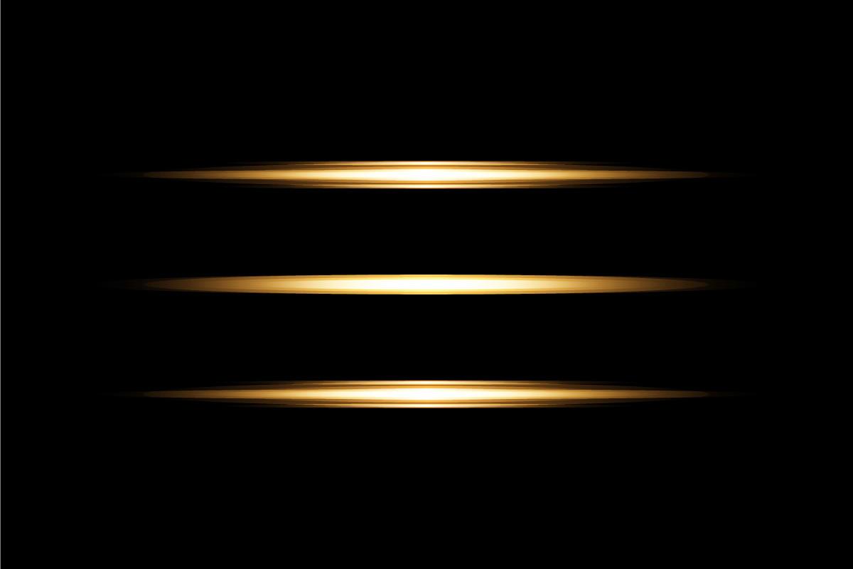 Abstract Custom Lens Flare Pack Design
