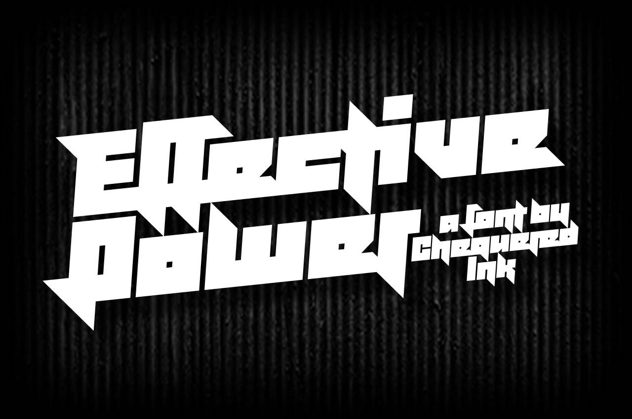 Effective Power Font
