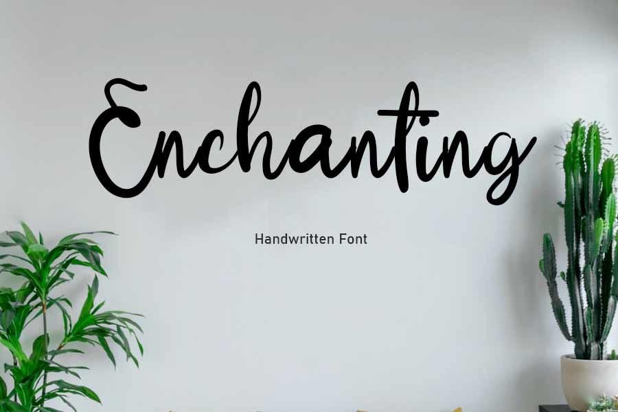 Enchanting Font