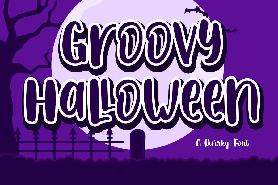 Groovy Halloween Font
