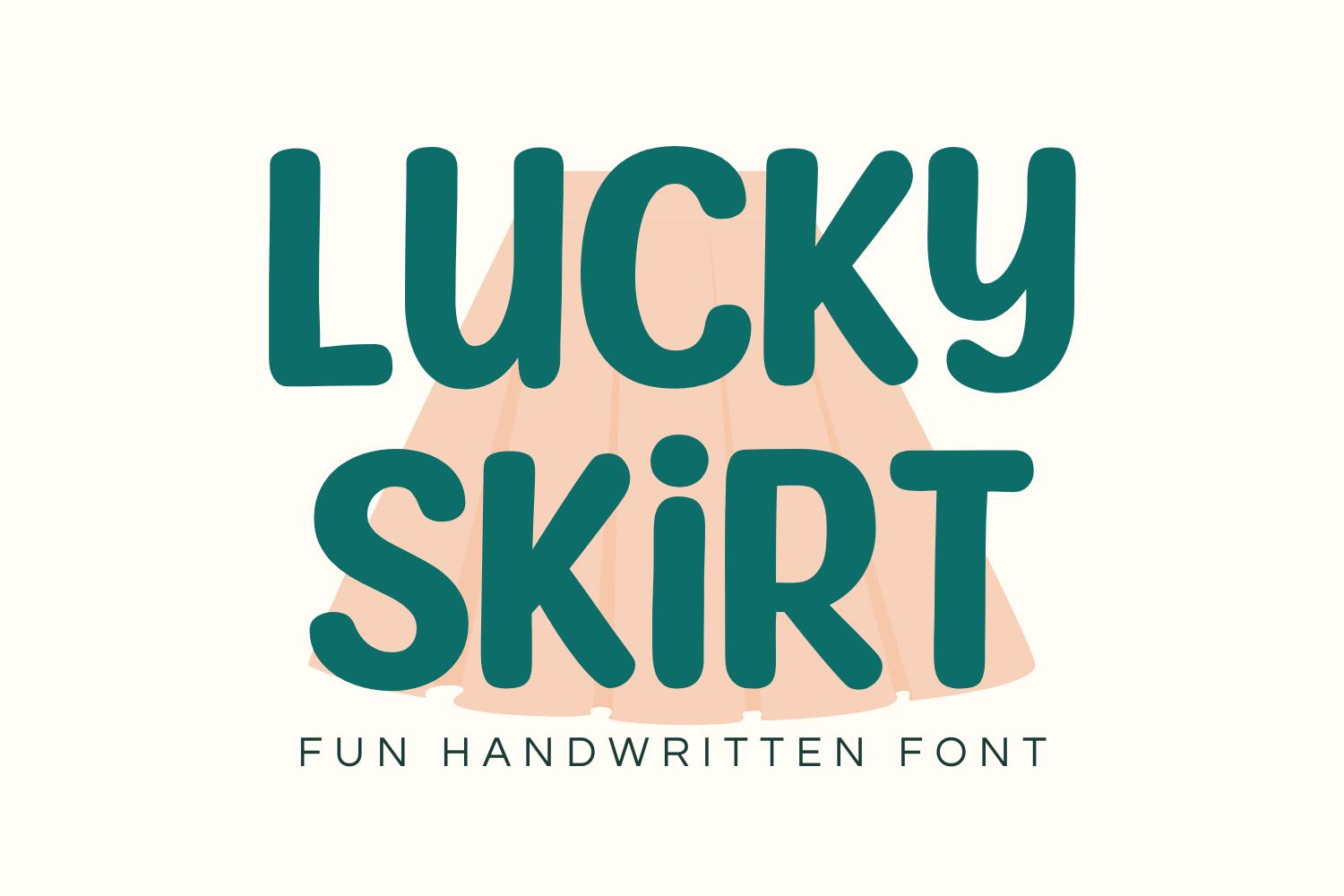 Lucky Skirt Font