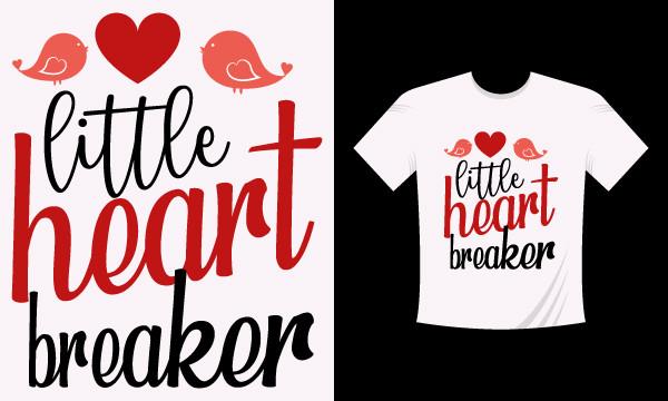 Little Heart Breaker Valentine T-shirt