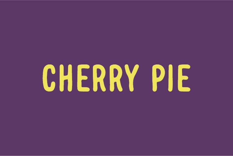 Cherry Pie Font
