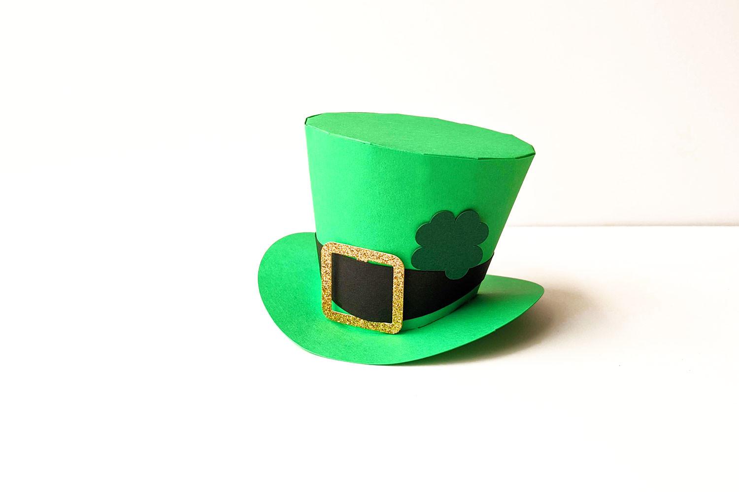 3D Leprechaun Hat SVG