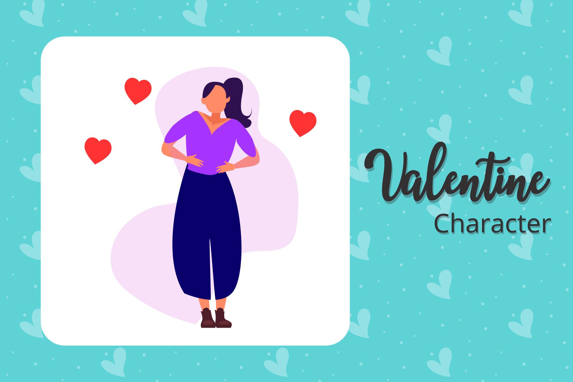 Valentine People Romantic Design