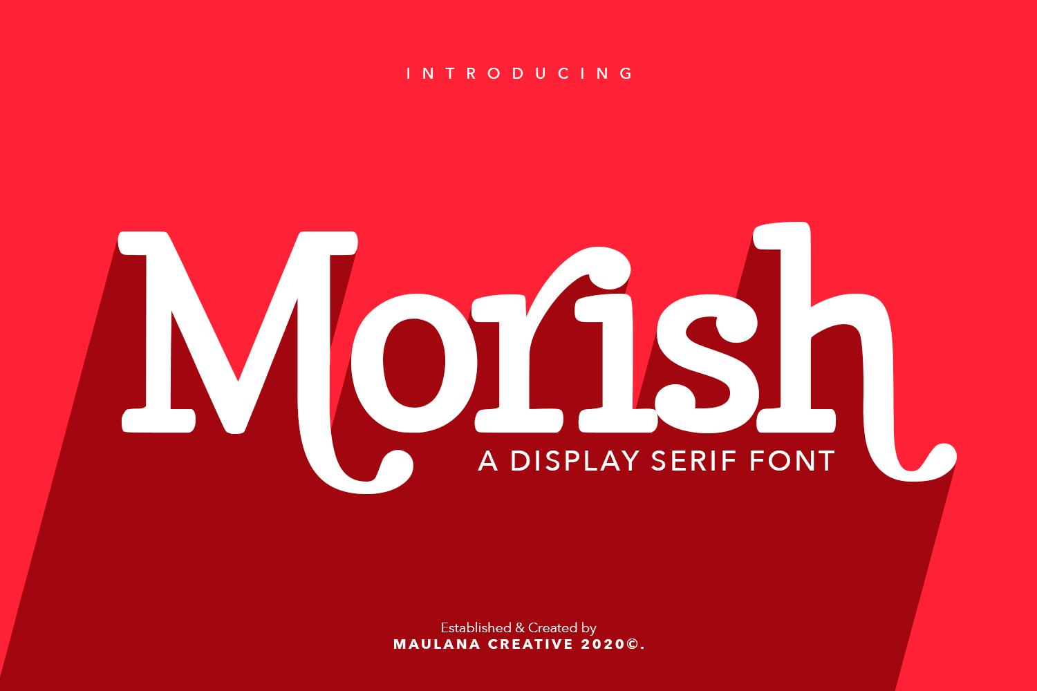 Morish Font