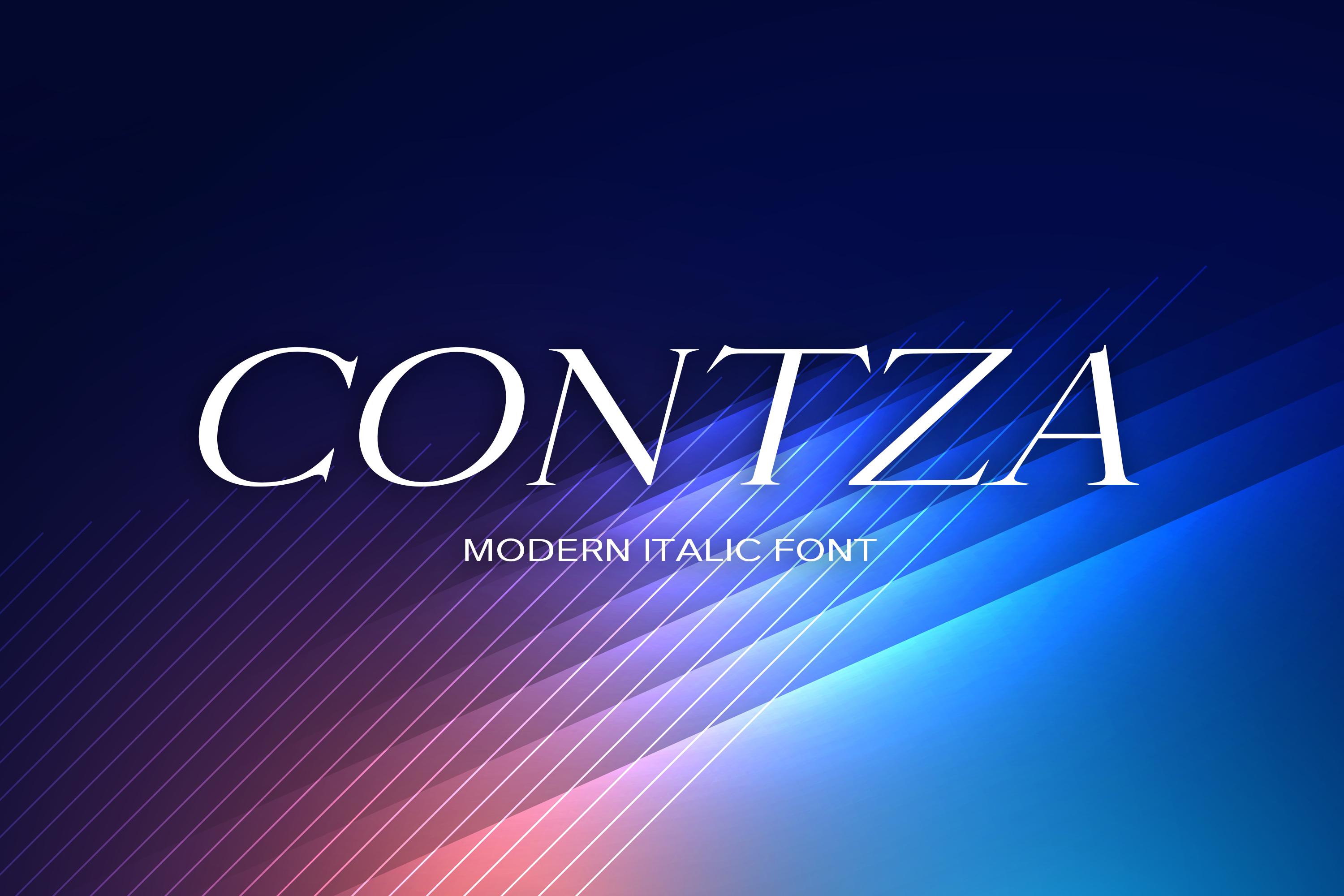Contza Font